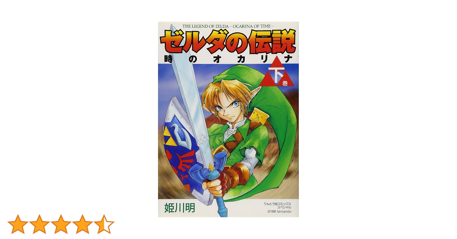 ゼルダの伝説　時のオカリナ　キラ下敷き ゼルダの伝説時のオカリナキラ下敷き